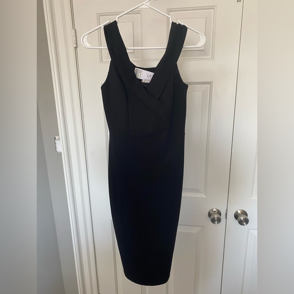 Elegant Off The Shoulder Dress | Black